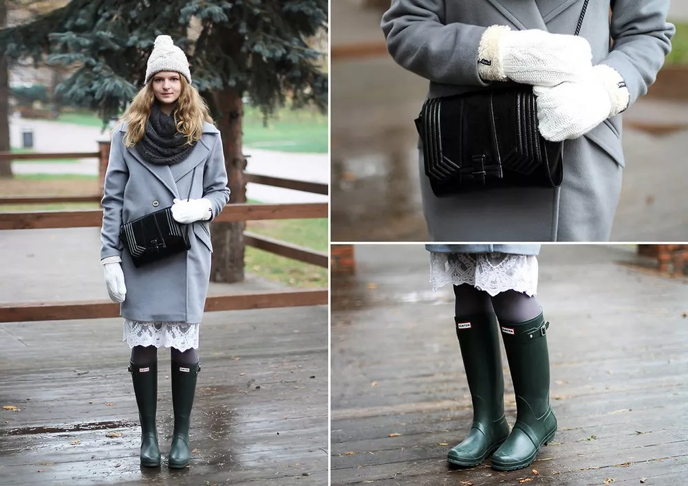 How To Wear Hunter Rain Boots In NYC