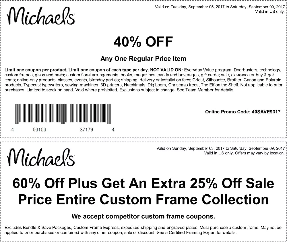 Michaels Coupons: How To Use Them Effectively